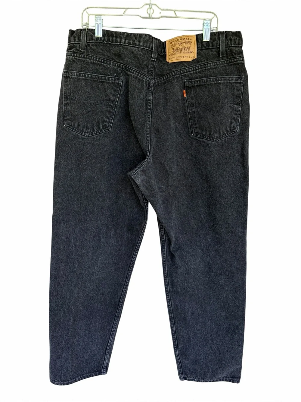 Vintage 90’s Orange Tab Black 550 Levi’s